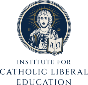 ICLE Vertical Logo navy