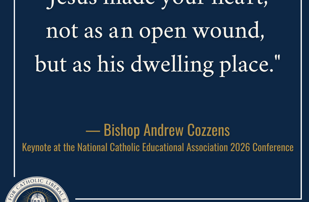 The Heart’s Need for Beauty: Bishop Cozzens’ Compelling Keynote at NCEA 2026