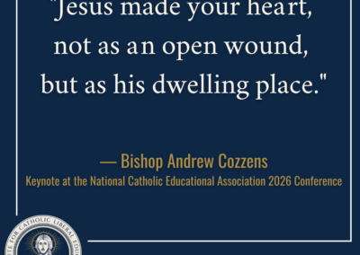 The Heart’s Need for Beauty: Bishop Cozzens’ Compelling Keynote at NCEA 2026